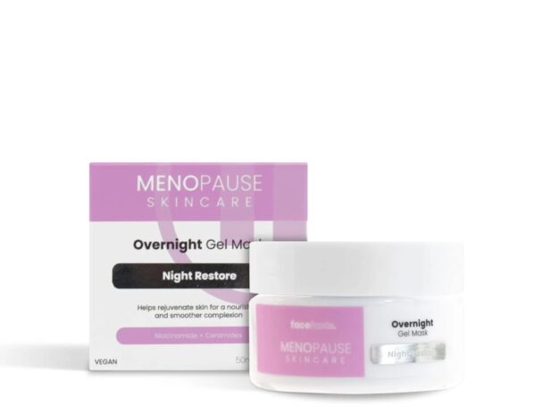 Face Facts Menopause taastav geelmask näole ja kaelale 50ml