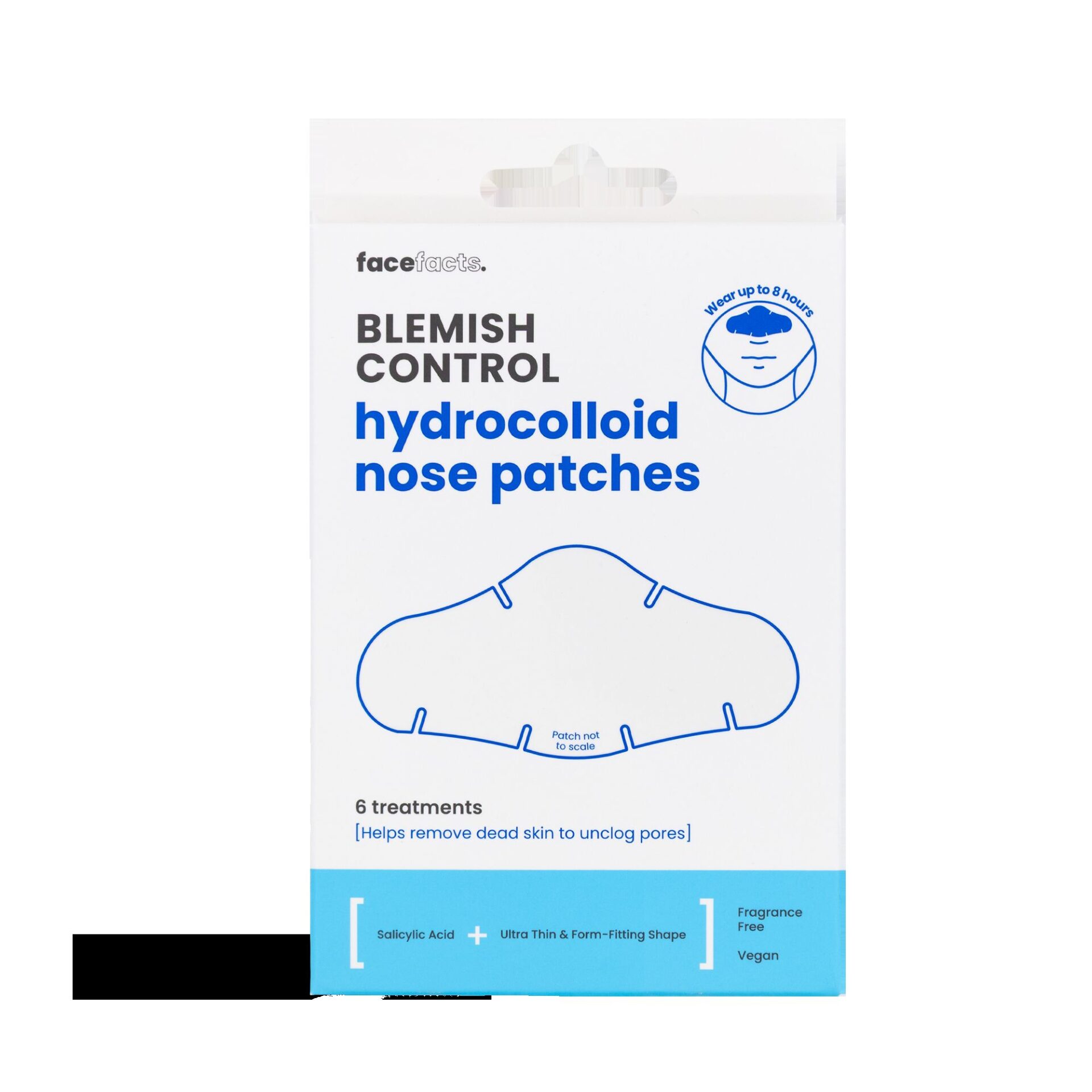 Face Facts Hüdrokolloid vistrikuplaastrid ninale 6tk