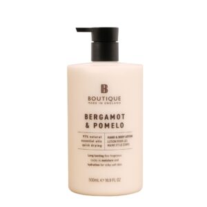 Boutique Vegan Käte-ja kehakreem Scent bergamott ja pomelo 500ml