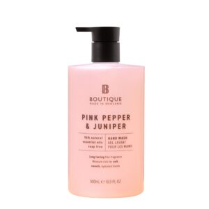 Boutique Vegan Kätepesugeel Scent roosa pipar ja kadakamari 500ml